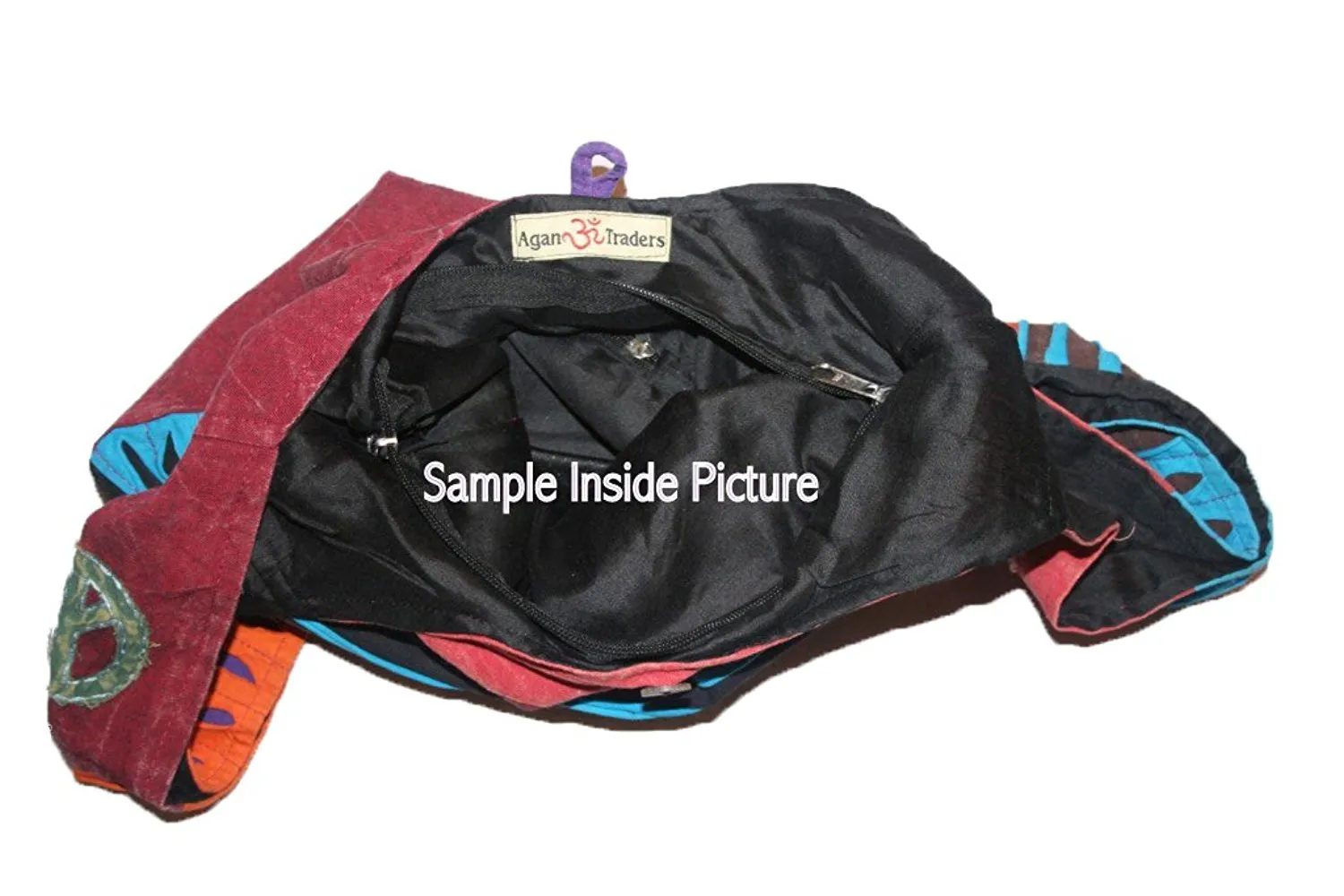 21 Patchwork Cotton Knitted Tie Dye Shoulder Bohemian Messenger Bag Purse