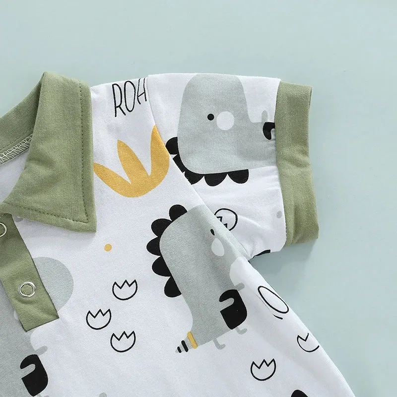 6M-4T Toddler Kids Boys Summer Casual Suit