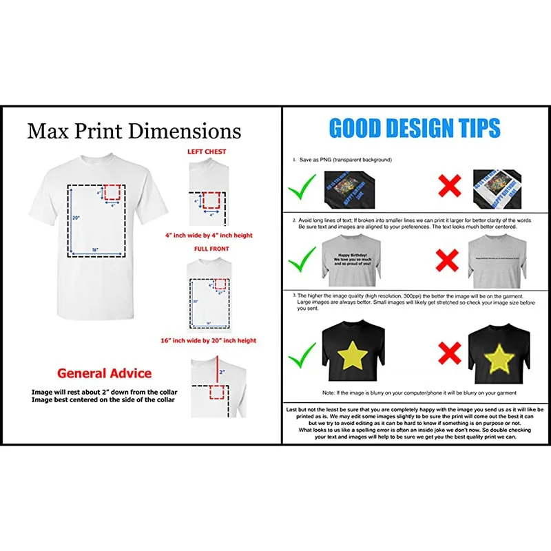 Cotton Custom T Shirt Make Your OWN Design Logo Text Men Print Tshirt Tops Tee