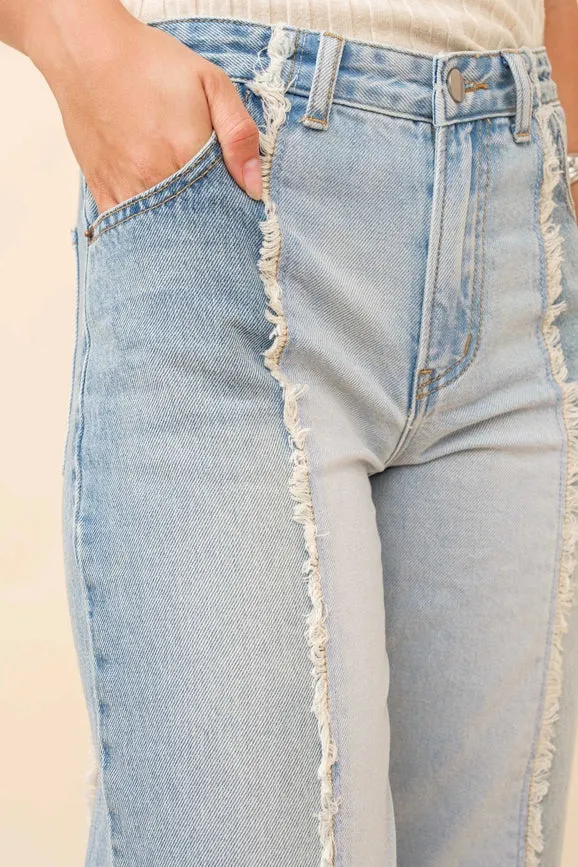 Crop Baggy Wide Leg Dad Jeans