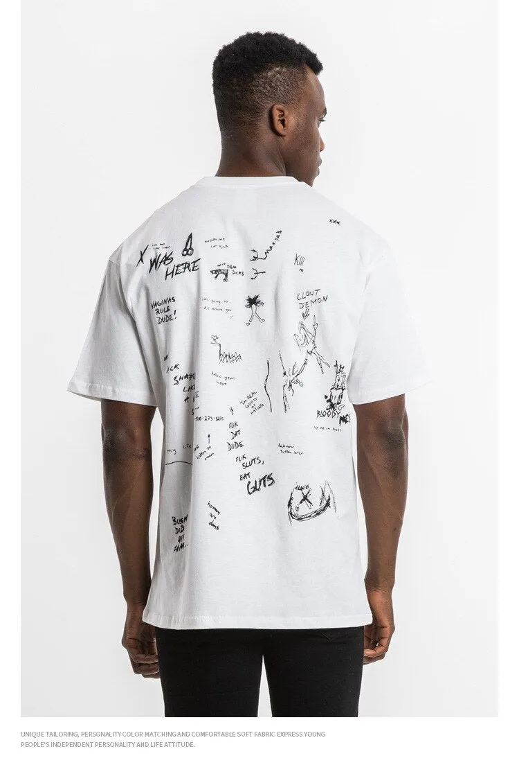 Don't Kill Ur Friends Kids Short Sleeve Oversized T-Shirt