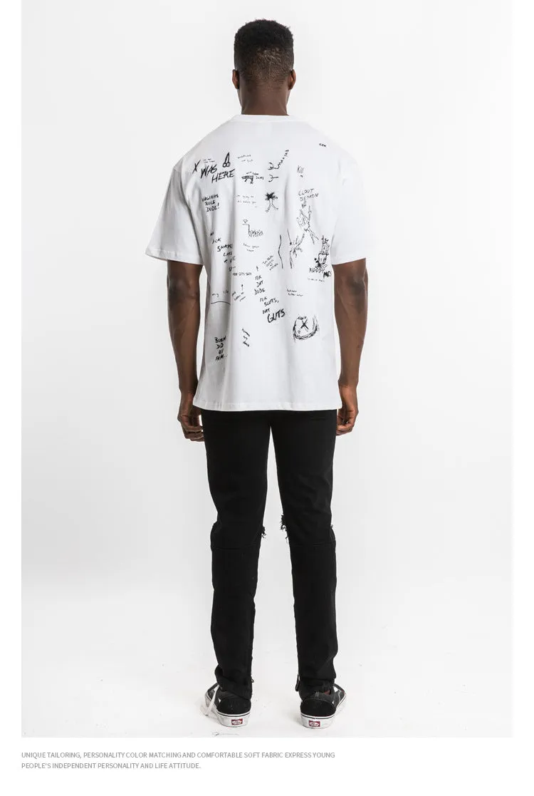 Don't Kill Ur Friends Kids Short Sleeve Oversized T-Shirt