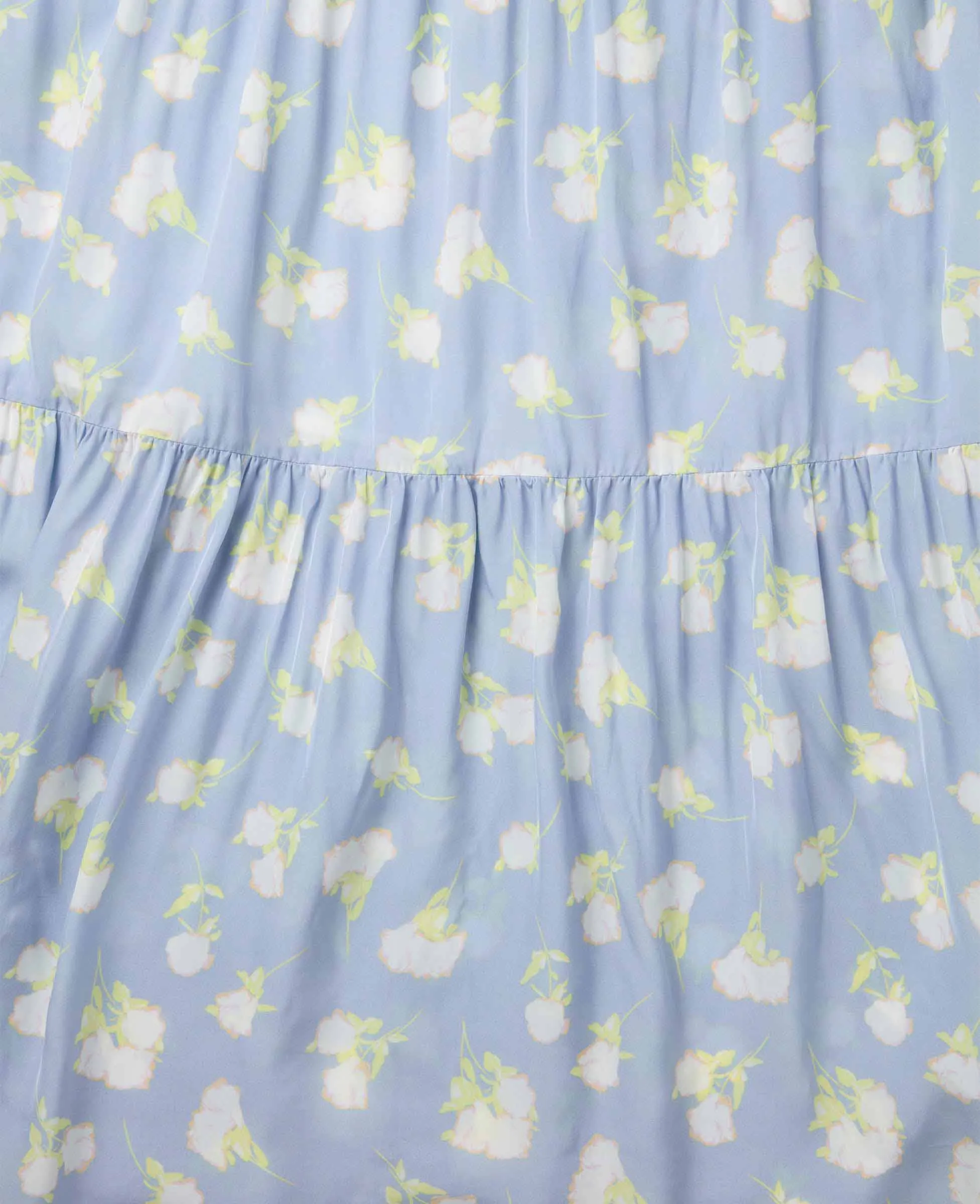 Holt Floral Printed Viscose Wrap Skirt