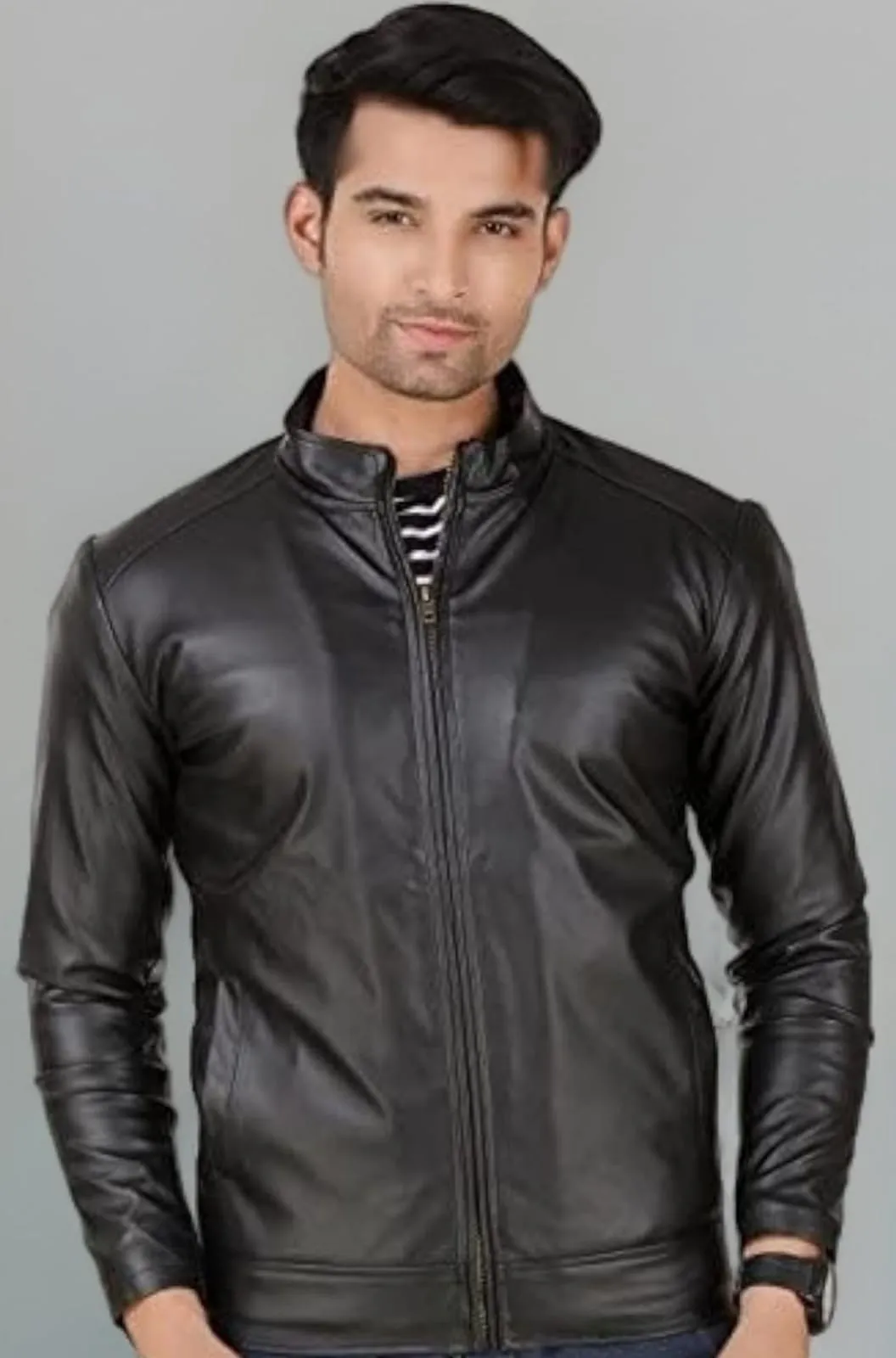 Men Designer Leather Jacket 849562 XL