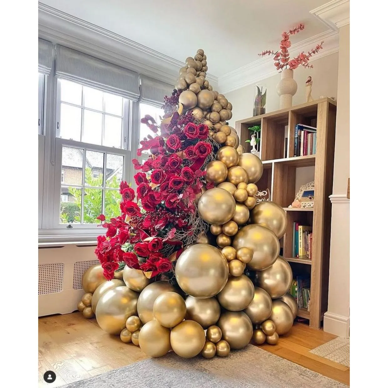 Mirror Gold 30cm Balloons - Pack of 5