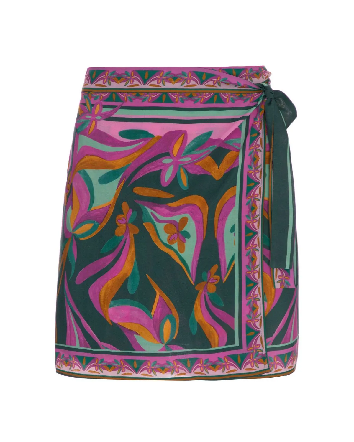 PatBo Aljezur Mini Wrap Skirt