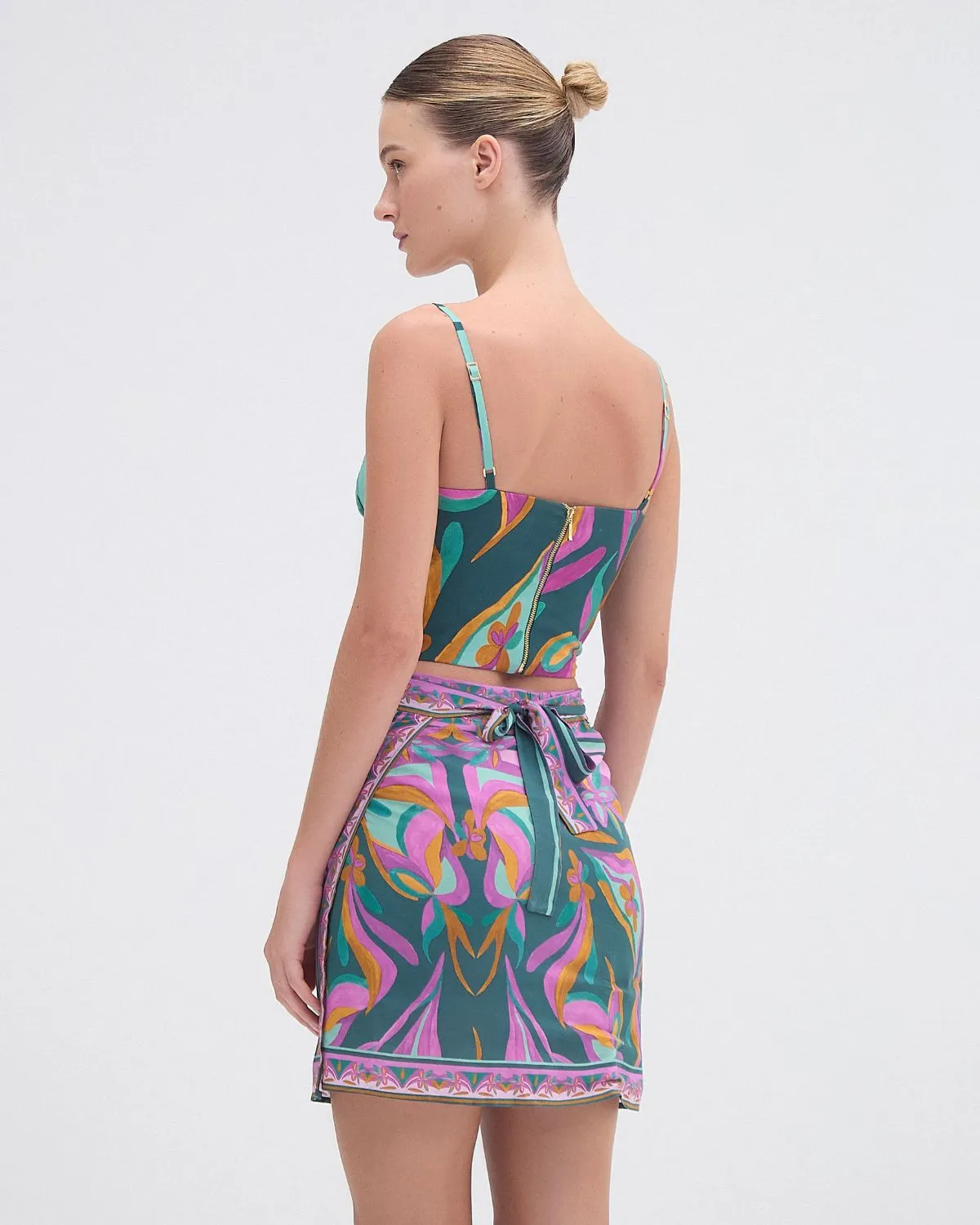 PatBo Aljezur Mini Wrap Skirt