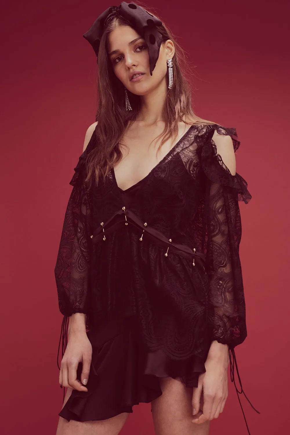 SABINA LAYERED MINI DRESS