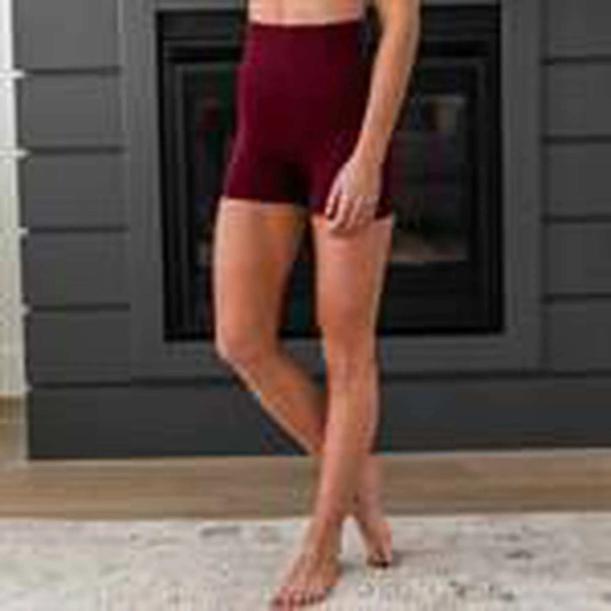 Tummy Control Slip Short Leggings (Zenana)