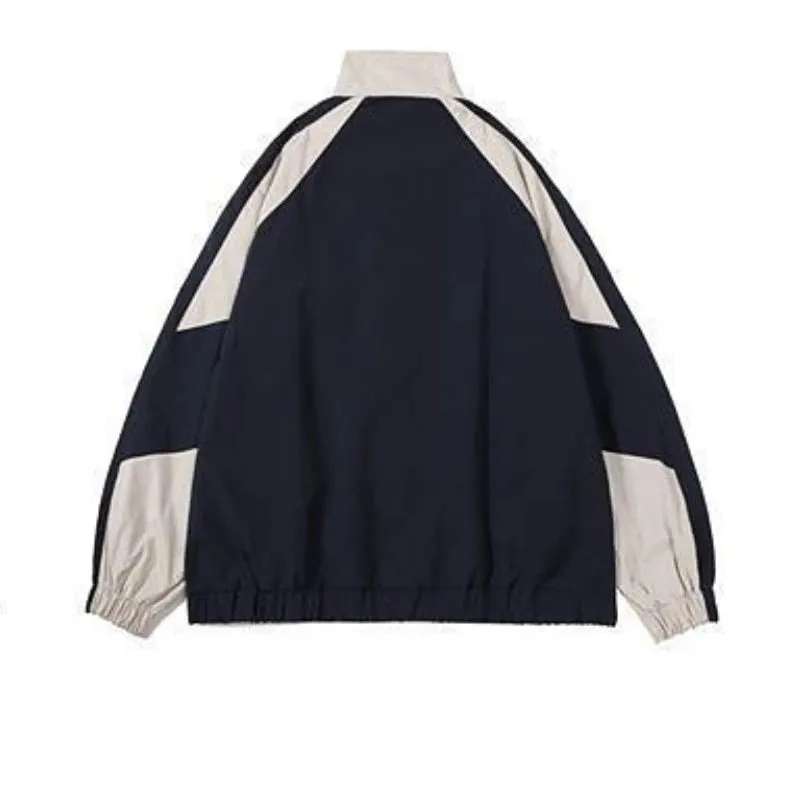 Y2K Hip Hop Varsity Jacke für Damen